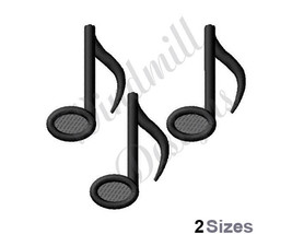 Music Notes - Machine Embroidery Design - £2.78 GBP
