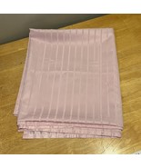 IKEA Pink Damask Fabric Shower Curtain Satin Striped - $276.30 MXN