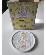 Precious Moments Chapel Happy 10th Anniversary Porcelain Medallion Signe... - $34.26 CAD