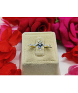 925 Sterling Silver Marquise CZ Ring Vintage Engagement, Christmas Gift ... - $27.99