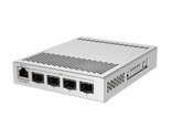 MikroTik 5-Port Desktop Switch, 1 Gigabit Ethernet Port, 4 SFP+ 10Gbps P... - £212.47 GBP