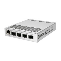 MikroTik 5-Port Desktop Switch, 1 Gigabit Ethernet Port, 4 SFP+ 10Gbps P... - $237.49