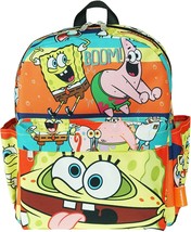 SpongeBob Squarepants 12 inch Deluxe All Over Print Daypack A21272 - £20.53 GBP