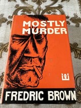 Fredric Brown / Mostly Murder Eighteen Stories / 1st Edition in DJ 1953 VG copy - £208.82 GBP