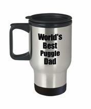 Puggle Dad Travel Mug Worlds Best Dog Lover Funny Gift For Pet Owner Coffee Tea  - £18.46 GBP