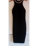 STENAY SEQUINED BLACK DRESS SIZE 4 EUC - £23.42 GBP