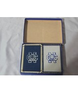 Vintage Double Deck Of UNC TARHEELS Playing Cards With Box - NO MISSING ... - $17.98