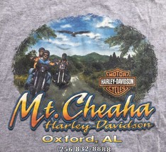 Harley Davidson T-Shirt Mt. Cheaha Harley Davidson Oxford, Alabama Men&#39;s... - £16.63 GBP
