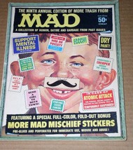 Mad Magazine More Trash Ninth Annual Edition Vintage 1966 Alfred E Neuman - £26.15 GBP