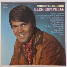 Glen Campbell – Wichita Lineman - 1968 Vinyl LP Capitol ST-103 - £6.82 GBP