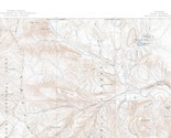 Crandall Quadrangle Wyoming 1899 Map USGS 1:125,000 Scale 30 Minute Topo... - £18.35 GBP