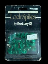 Footjoy Lock-Spikes Women’s Green Made In USA In Package Vintage - $21.78