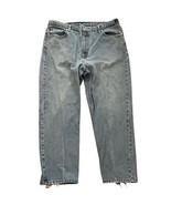 Polo Jeans Co VTG Distressed Blue Loose Fit Denim Mens Size 38x30 Ralph ... - $22.00