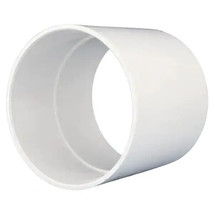 Charlotte Pipe 2 in. Fitting PVC DWV Coupling Pipe White PVC001001000HA (1-Pack) - £4.28 GBP