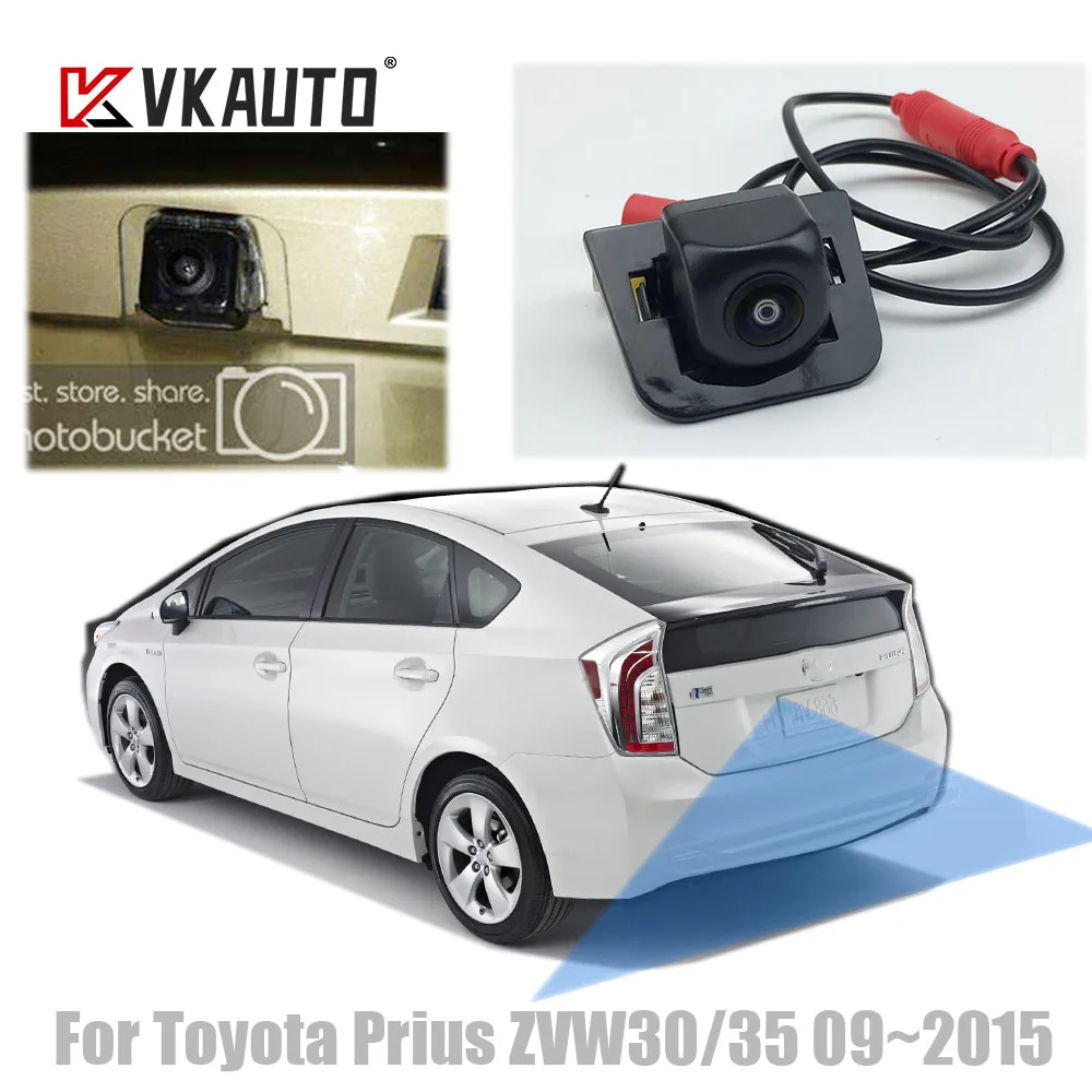 Fish Eye Rear View Camera For Toyota Prius ZVW30/ZVW35 Prius Alpha V 2009~2015 - £32.70 GBP+