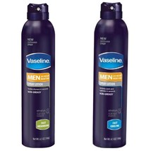 Vaseline Men 24HR Moisture Spray Lotion Fast Cooling &amp; Fast Absorbing NEW - £42.17 GBP