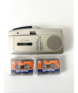 Olympus Pearlcorder S713  Microcassette  Audio Recorder with 2 cassettes - $816.03 MXN