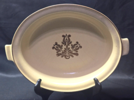 Vintage Pfaltzgraff Stoneware Village Oval Vegetable Serving Bowl - Made In Usa - $10.68