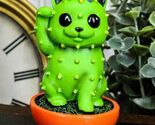 Ebros SUMMIT COLLECTION Maneki Neko - Cacti Animal Collectible Figurine - $15.99