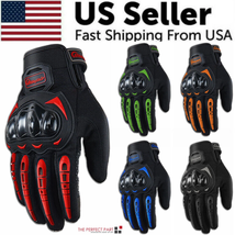 Racing Motorcycle Motorbike Motocross Riding Dirt Bike Full Finger Sports Gloves - £9.92 GBP+