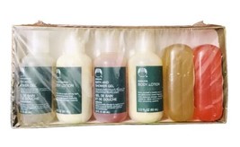The Body Shop Satsuma Bamboo Body Lotion Shower Gel Soap Bar 6pc Set - £92.79 GBP