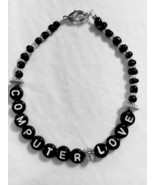 Computer Love Handmade Bracelet - £2.37 GBP