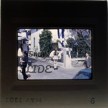 Soldier In Evzones Uniform May 1973 35mm Slide Greece Greek - $115.83 MXN