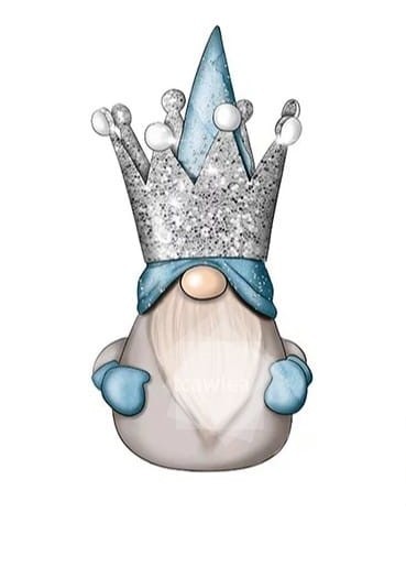 King Gnome Metal cutting die  Card Dies Scrapbooking Dies Metal Dies - $10.00