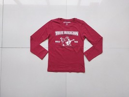 True Religion Boys Printed Long Sleeves T Shirt Worldwide Shipping - £9.39 GBP