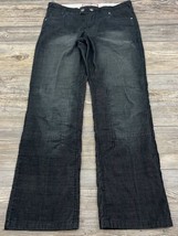 prAna Canyon Cord Women&#39;s Grey Mid-Rise Boot Cut Corduroy Pants Size 6 - $24.75