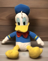 Disney Donald Duck Plush Kohls Cares Stuffed Animal 13&quot; White Blue Yellow - $14.01