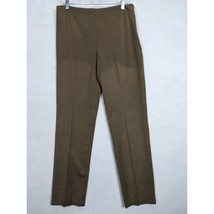 Peace Of Cloth Womens Slacks Pants Panticular Zipper Waist Size 10 Brown - $49.68