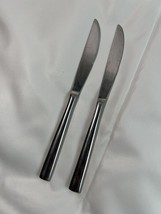 VILLEROY &amp; BOCH PIEMONT 18/10 STAINLESS GLOSSY SET OF 2 DINNER KNIFE KNIVES - $13.85