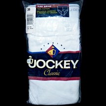 Vintage 1996 Open Package Jockey Classic Inverted Y Front Fly Brief 3 Size 36 - £35.96 GBP