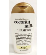 Ogx Coconut Milk SHAMPOO Nourishing Hydration Elasticity Hair 3 oz/88.7m... - $13.43 CAD