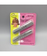 Vintage Goody Hair Pins 3 Inch Black Metal Updo Clips Upsweep Set 36 Pack - $12.47 CAD