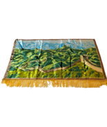 Vintage Tapestry Wall Hanging The Great Wall of China 41&quot;x24&quot; Asian Art ... - €24,80 EUR
