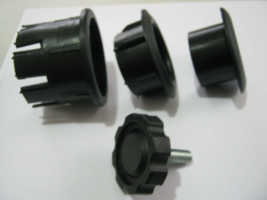 Parasol Base Stand 3pcs Rings Insert Set Plug Umbrella Pole 1.4/1.5/1.9&#39;&#39;&amp;screw - £4.83 GBP