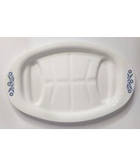 Corning Ware Platter P-19 P19 Blue Cornflower Meat/Roast Dish - $44.12 CAD