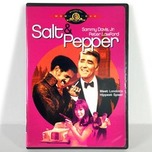 Salt &amp; Pepper (DVD, 1968, Widescreen) Like New !  Sammy Davis Jr.  Peter Lawford - £9.57 GBP