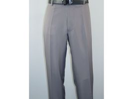Men Silversilk 2pc walking leisure suit Italian woven knits 3115 Gray White image 7