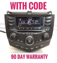 Honda Accord Radio 6 Disc CD Player 7BY0 With Security CODE.  HO331 - £122.55 GBP