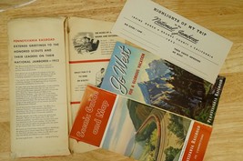 BSA Boy Scout Souvenir Paper PRR Pennsylvania Railroad 1953 Irvine Ranch CA - $19.79