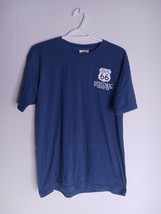 Eco Mountain Route 66 Navy Blue Tshirt Women&#39;s Size M - $145.56 MXN