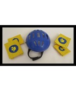 Build A Bear Workshop Small Frys Mini Skateboard Helmet with Knee &amp; Elbo... - $309.07 MXN