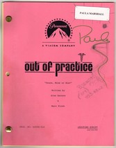 Out Of Practice Paula Marshall&#39;s Shooting Script From Henry Winkler Collection - £154.08 GBP