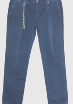 Osso Goccia Navy Blue Cotton Men&#39;s Casual Italy Pants Trouser Size 38  - £66.87 GBP