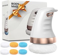 Cellulite Massager Electric,Body Sculpting Machine with 6 Skin Friendly Washable - £14.68 GBP