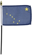 Us Flag Store Alaska Flag, 4 by 6-Inch - £3.05 GBP