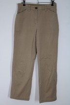 LL Bean 8 Khaki Brown Classic Fit Straight Leg Chino Pants 269032 - £18.53 GBP